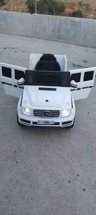 Coche eléctrico infantil G-Class Blanco