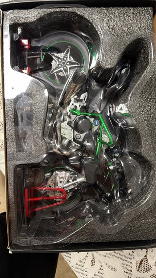 Maqueta Moto Kawasaki H2R