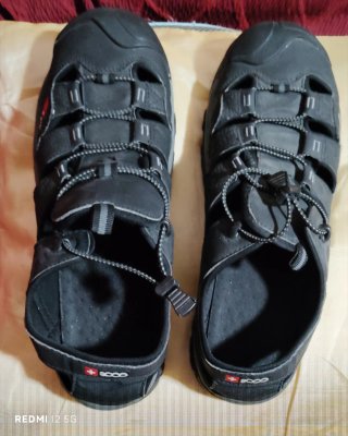Sandalias +8000 Negro