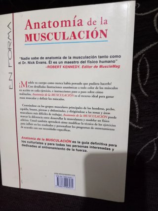 ANATOMÍA DE LA MUSCULACIÓN