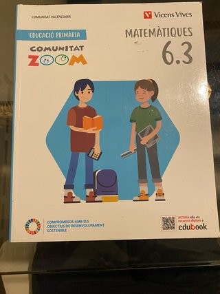 Matemàtiques 6, Educació Primària, Comunitat Va...