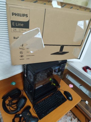PC Gaming Completo RTX 3060 Ti + Monitor 120Hz