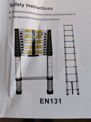 Escalera telescópica 3,2m