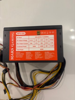 Fuente Alimentación PC MP II 650W 12V