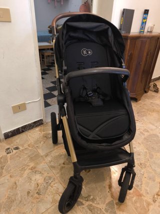 Trio Kinderkraft MOOV 2 AIR Passeggino Navicella