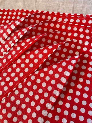 Mantón Flamenco Rojo con Flecos
