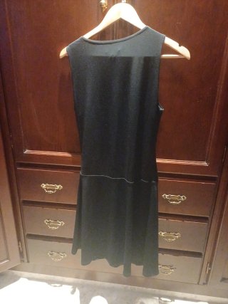 Vestido negro fiesta talla M talla 40