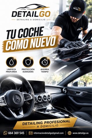 Detailing profesional a domicilio