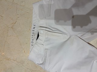 Pantalones de concurso Equitheme blancos