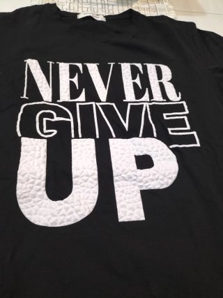 Camiseta Belman Design Never Give Up Talla M