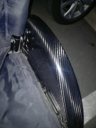 Silla de ruedas con fibra de carbono