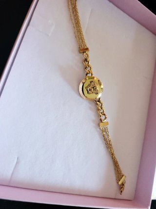 Conjunto Versace Medusa Collar y Pulsera