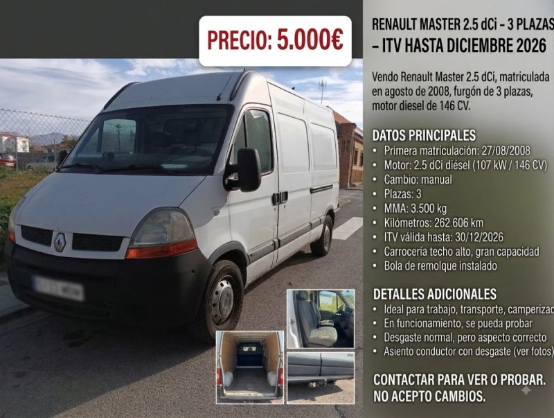 Renault Master 2008 - foto 1