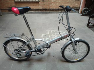 Bicicleta Plegable Easy Bike 3 Plata