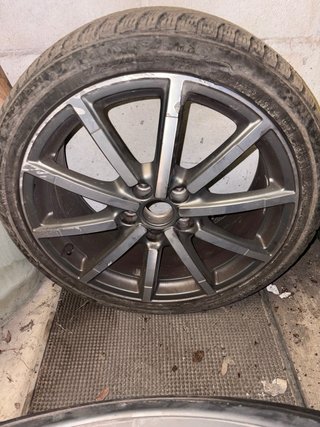 Llantas de aluminio 18 con neumaticos audi a3