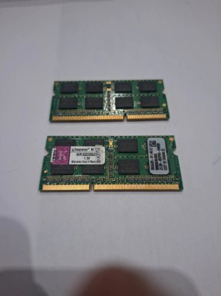 Kingston DDR3 4GB Laptop RAM 1333MHz (2x2GB)