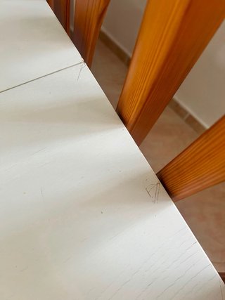 Conjunto Mesa Rectangular + 6 Sillas Madera