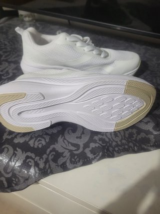 Zapatillas deportivas blancas mujer
