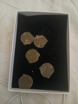 Réplica de Monedas antiguas templarias