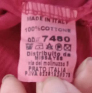 Vestido Rojo XL - Hecho en Italia