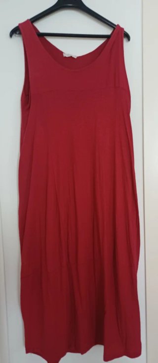 Vestido Rojo XL - Hecho en Italia