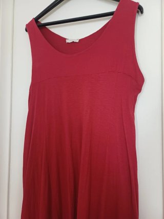 Vestido Rojo XL - Hecho en Italia