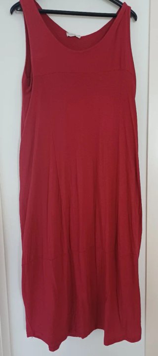 Vestido Rojo XL - Hecho en Italia