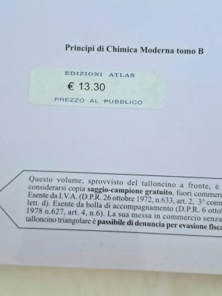 Principi di Chimica Moderna