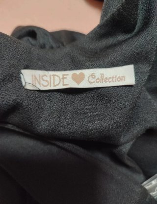 Vestido negro básico Inside