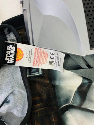 Disfraz Mandalorian Star Wars Niño Talla 4-6 años