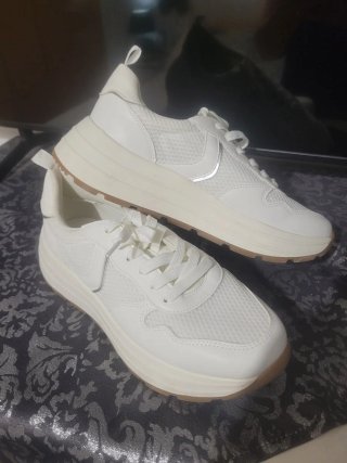 Zapatillas blancas mujer
