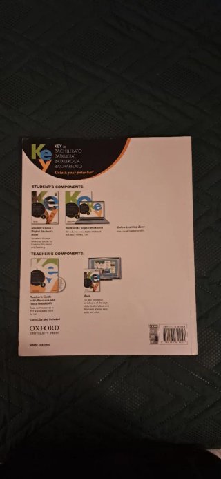 Key to Bachillerato Student's book 1