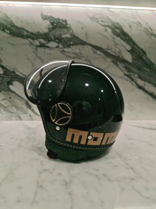 Casco Jet Momo Design Negro