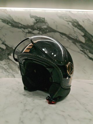 Casco Jet Momo Design Negro