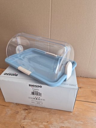 Vitrina Biesse Plástico Azul Transparente