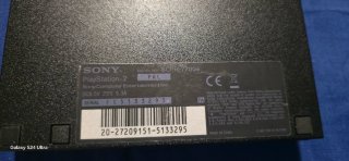 Consola Sony PS2 Slim Negra