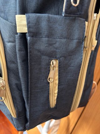Mochila Pañalera Azul Marino