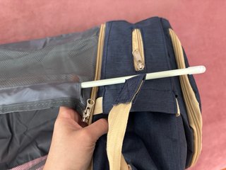 Mochila Pañalera Azul Marino