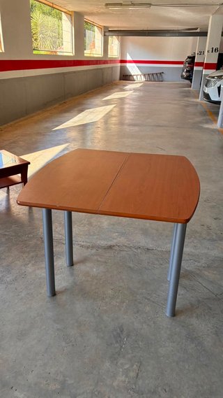 Mesa plegable escritorio 2 en 1 con cajón + silla