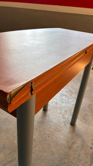 Mesa plegable escritorio 2 en 1 con cajón + silla