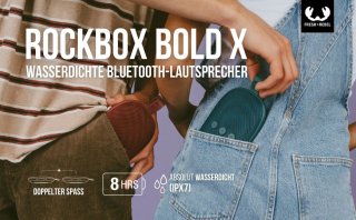 Rockbox BOLD X Bluetooth Resistente Agua
