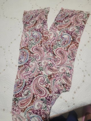 Pantalón estampado mujer multicolor