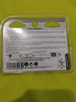 Filtro Metronic 4G para TV