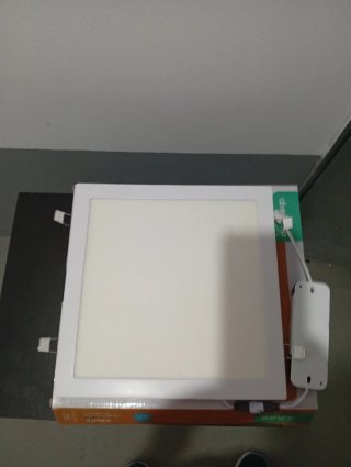 Foco LED Empotrable ALVERLAMP Blanco Cuadrado