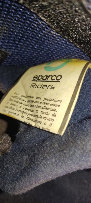 Casco Moto Sparco Talla M Azul
