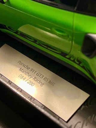 Minichamps Porsche 911 GT3 RS MR 1:18 (Manthey)