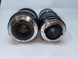 2 Objetivos Canon 28-105 AF y 28-200mm