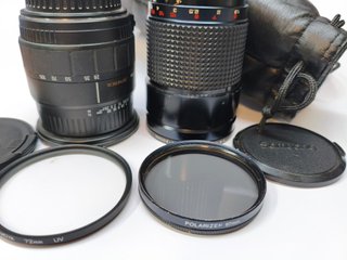 2 Objetivos Canon 28-105 AF y 28-200mm