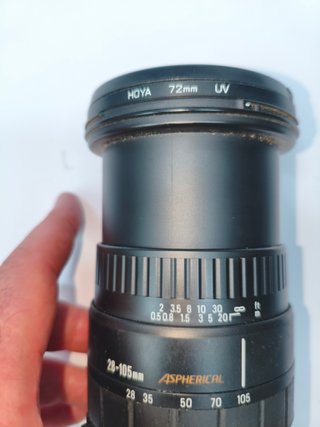 2 Objetivos Canon 28-105 AF y 28-200mm