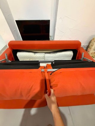 Sofá Cama Naranja